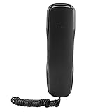 Schnurgebundenes Telefon, Retro-Wandtelefon Im Alten Stil mit Rauschunterdrückung, Anti-Interferenz-Festnetztelefon Wandtelefon für Zuhause, Hotel, Wohnzimmer, Schule und Büro(Schwarz)