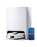 ECOVACS DEEBOT X1 e OMNI Saugroboter mit Wischfunktion ( 5000Pa, Selbstwaschend/Selbstheißlufttrockend/Selbstentleerend Dock, AIVI-Hinderniserkennung, OZMO Turbo 2.0, Yiko Sprachassistent, 260min)