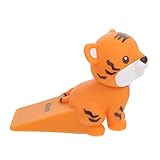 Ciieeo Tiger-Türstopper Kunststoff-Türstopper Tier-Türstopper Türblockkeile Mini-Tiere Kunststoffkeile Dekor Tiger Stanzfreier Türstopper Tiger-Türstopperkeil Flexibler