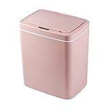 Intelligenter Sensor-Mülleimer, USB-Aufladung, Mülleimer, Mülleimer, Haushaltsversorgung (Color : White Size : 1pcs) liuguifeng (Color : Rosa, Size : 1pcs)