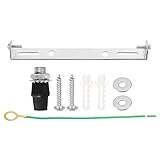 PATIKIL 2 Satz 135mm Deckenleuchte Platte Kit Pendelleuchte Beleuchtung Befestigung Halterung Hardware für Haus Büro Kronleuchter