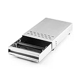 ragazzino Kaffee Abklopfbehälter | Sudschublade für Espresso Siebträgermaschine | Abschlagkasten mit herausnehmbarer Abklopfstange | 280x180x64mm Edelstahl Knock-Box