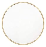cardbargainsuk Kleiner Spiegel Badezimmerspiegel, Hängender Spiegel, Runder Schmiedeeisen Dekorativer Spiegel, Eitelkeitspiegel Make- up Spiegel Kosmetischer Spiegel (Size : 50 * 50CM)