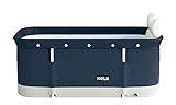 Faltwannen-Eimer-Set, Tragbares Faltwannen-Eimer-Set, Stehende Badewanne, Familienbadezimmer, Whirlpool für Dusche, Heißes Bad, Eisbad, 120 X 55 X 50 Cm (X)