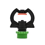1/2 Zoll 3/4 Zoll Bewässerung Brechungsdüse Außengewinde Garten Rasensprenger Bewässerungsdüse Bewässerung Pts Bewässerung 2 Stück (Farbe: A) (B)