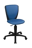 TOPSTAR Kinder Drehstuhl High S`Cool 3 Neue Stoffedition 3D Stoff (Blue)