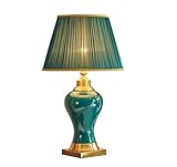 Tischlampen Nachttischlampe Tischleuchte Retro Tischlampen Für Schlafzimmer Nachttischlampe Wohnzimmer Nachttisch Schreibtischlampe Zum Lesen Studie Büro Nachtlicht E27 Tischlampe Wohnzimmer ( Color :