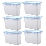 Alipis 18 Stück Wäsche-Pod-Box Blatt-Waschmittelbehälter Für Kleidung Duftende Waschmittel-Kunststoffverpackungsbox Reisvorratsbehälter Wäschepulverbehälter Pulverwaschmittelbox