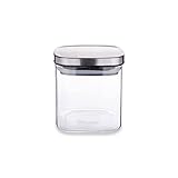 WEITZ Vorratsglas, 1500ml Vorratsdose mit luftdichtem Deckel, aromadichter Glasbehälter