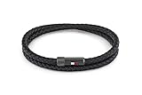 Tommy Hilfiger Jewelry Armband für Herren aus Leder Schwarz - 2790262S