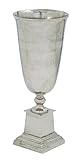 Deco 79 Aluminium-Vase, 94 x 38 cm.