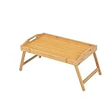 TS TAC-SKY Folding Table, Klappbarer Campingtisch Aus Holz, Zusammenklappbar Und Tragbar Reisetisch, Klapptisch Für Hof Terrasse Garten Strand, Einfache Montage (Color : Nanzhu)