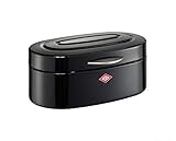 WESCO 236101 Brotkasten SINGLE ELLY Classic Line Brotbox Retro-Brotkasten% SALE%, Farben:Schwarz