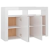 Wakects Sideboard Anrichte Dekoration Schrank Wohnzimmer für Erwachsene