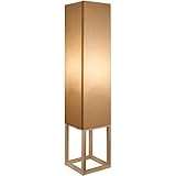 SOCUY Stehlampe Wohnzimmer Moderne Holz-Wohnzimmer-Stehlampe, Stoff-Lampenschirm, Europäische Schlafzimmer-Stehlampe Stehleuchte Stehlampen