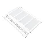 Haofy Spannregal, Spannregal, Nagelfrei, Platzsparend, Einfache Installation, Stahlrohr für Kleiderschrank (50-80cm)