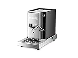 Caffè Musetti, Espressomaschine, kompatibel mit Waffeln 44 mm, handgefertigt aus hochwertigem Edelstahl, einfach und kompakt, 100 % Made in Italy, Fassungsvermögen 1 l, 500 W