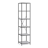 Vicco Loft Standregal Fyrk Bücherregal Wandregal Regal 174x40x40cm Beton