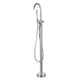 Home Deluxe - Design Standarmatur - Adventure - Höhe: 100 cm, inkl. Handbrause I freistehende Armatur Wannenbrause Wanneneinlass