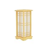 Japanische Stehlampen Tatami Stil Quadratische Form Holz LED Lampe Boden Schlafzimmer Stehlampen für Wohnzimmer Hohe Lampe