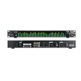 DDARKHORSE T531 Digital Equalizer EQ Rauschunterdrückung，Mit Spektrumanzeige 31 Bänder für KTV Stage Performance Board Stereo Level，LED-Spektrumanzeige