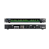 DDARKHORSE T531 Digital Equalizer EQ Rauschunterdrückung，Mit Spektrumanzeige 31 Bänder für KTV Stage Performance Board Stereo Level，LED-Spektrumanzeige