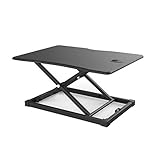 Lap desks Sit-Stand Desk Adjustable Height Standing Desk Sit Stand Converter Lifting Table Home Study Office Riser Workstation for Laptop PC Computer Bed Table (Color : Style4)