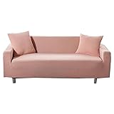 DSHUB Sofa-Schonbezüge, dehnbar, wasserdicht, Spandex, Couch-Überwurf, elastisch, Sofa-Schonbezüge, dick, Möbelbezug, passend für Wohnzimmer, Lotuswurzelstärke, 1 Sitzer, 80–130 cm (32–52 Zoll)