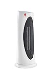 EWT Keramik-Heizlüfter C 220 LCD, 2in1 elektrisches Heizgerät mit Lüftungsfunktion & Thermostat, inkl. Fernbedienung, Luftfilter, stufenlos einstellbar, 2000 W, Weiß