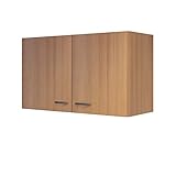 RIWAA - Küchen-Hängeschrank Marple - 2 Türig - 100 cm breit - Buche - Made in Germany