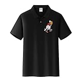 Herrenhemden Herren Baseball Cool Wicking Performance Shirts Frühling Sommer Herren Sportshirts Sommer Hemden Für Herren (A-Schwarz,A-Schwarz)