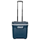 Coleman 28QT Xtreme Kühlbox mit Rädern, 26 l, für Angeln, Camping, Wohnwagen