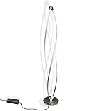 LED Stehleuchte Standlampe StehLampe Bodenlampe Bogenlampe Wohnzimmer spiralförmig dimmbar neues Design 30x140cm 36W warm-weiß