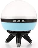 FLYIFE Wandlampe Drehbares Nachtlicht Projektor Spin Sternenhimmel Stern Meister Kinder Kinder Baby Schlafen Romantische LED USB Lampe Projektion Nachttischlampe (Farbe: Grauer Wolf)