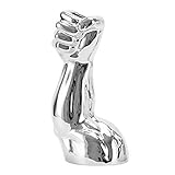 Ganekihedy Nordisch Man Arm Keramik Vase KöRper Kunst Wohnzimmer Dekoration Handwerk Kreative Ornamente Dekoration Silber