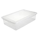 keeeper Aufbewahrungsbox mit Air Control System, 39 x 26,5 x 10 cm, 8 l, Bea, Transparent