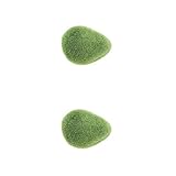 BOKIOESDE 2 Satz von Terrarium Decor Diorama Supplies Artificial Potted Forest Party Decorations Green Covered No.115 9 * 12cm