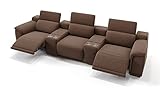 sofanella - Kinosofa MONTEFINO 3-Sitzer Stoff Homecinema
