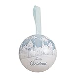 Weihnachts-Süßigkeitsglas-Hängedekorationen Kreative Weihnachtsweißblech-Süßigkeitskugel-Box Weihnachtsbaum-Hängekugel-Dekorationsanhänger, die als Geschenk gegeben Werden können Hny384