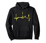 Dortmund Herzschlag Skyline Puls Ruhrpott Stadion Dortmunder Pullover Hoodie