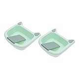 Homoyoyo 2 Stück Waschbecken Babywaschbecken Baby-Kinderwaschbecken Geschirrwanne Handwaschbecken Wäschebecken Kleines Waschbrett Becken Für Kleidung Wäsche Waschbrett Becken