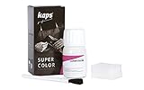 Kaps Super Color Lederfarbe für Naturleder, Synthetik und Textil, Lederfärber, 25 ml, 143 - Mauve
