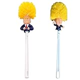 Bongles 2 Stück Haushalt Donald Trump Toilettenbürste Family Hotel Toilettenreinigungswerkzeug Wc-bürstenreinigungszubehör