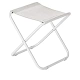 Harbour Housewares Klassische Klapphocker - Leichtes Material Praktische faltbares Design - Weiß