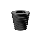 WANGCL Schirmkegel Keil Sonnenschirmständer 38 mm Terrasse Tisch Loch Ring Stecker für Terrasse Tisch Loch Öffnung oder Sonnenschirm Basis Ständer (schwarz)