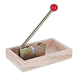manchas Nuss-Öffner | Pekan-Nuss-Öffner aus Holz – robustes Schalenöffnungswerkzeug zum einfachen Zerbrechen von Pekannüssen, Haselnüssen, Mandeln, Kastanie, Basis aus Holz
