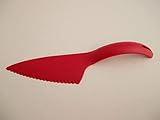 Tupperware Griffbereit Tortenheber rot Heber-Messer-Schaufel in einem Kuchen