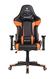 Oversteel ULTIMET Gaming-Sessel - aus Kunstleder, Ergonómico, Orange
