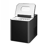 BybAgs Ices Ice Maker Kommische Milde Teasbar Tischbar Ktv Full Automatic Haushaltsrunde Eismacher Klein