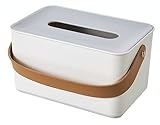 wrtgerht Tragbare Tissue-Box for den Haushalt, Couchtisch, Restaurant, Desktop, rund, quadratisch, Napki-Aufbewahrungsbox, Rollenpapierschublade Küchengeräte (Color : Rectangular)